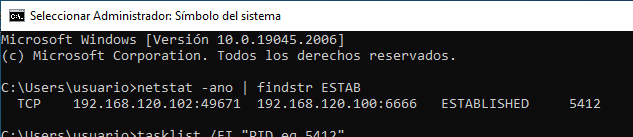Fig. netstat