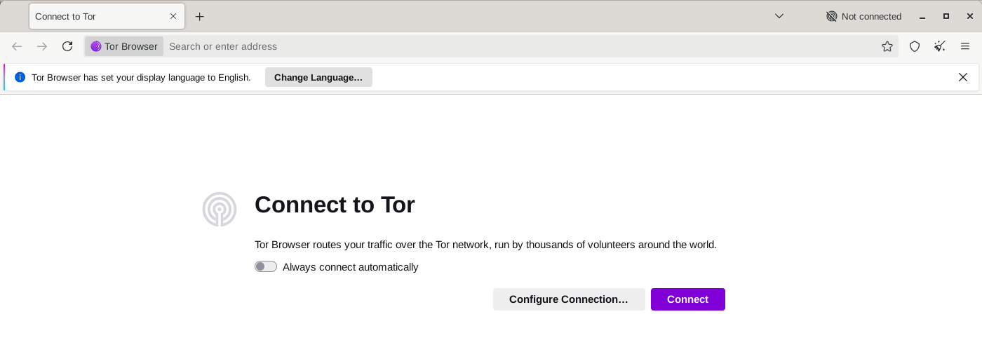 Fig. Conectar a Tor