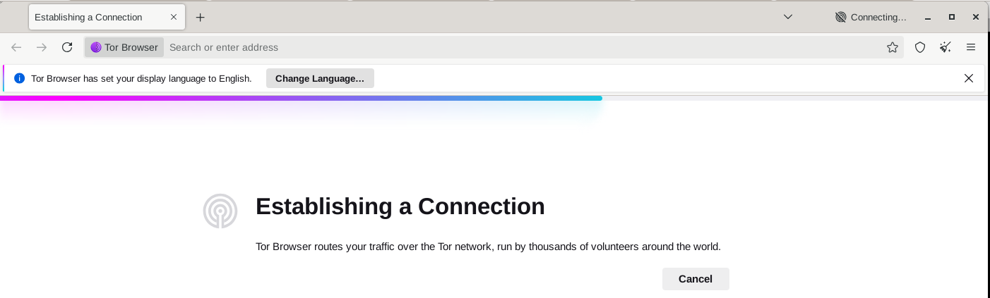 Fig. Aceptar conexión Tor
