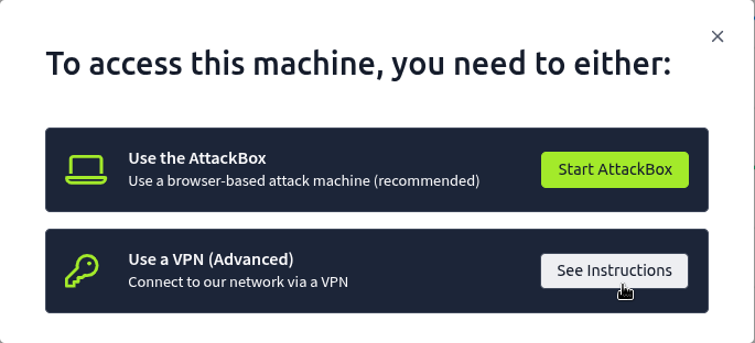 Fig. LazyAdmin - Info para acceder