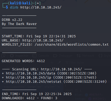 Fig. dirb IP