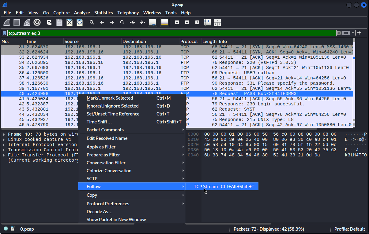 Fig. wireshark