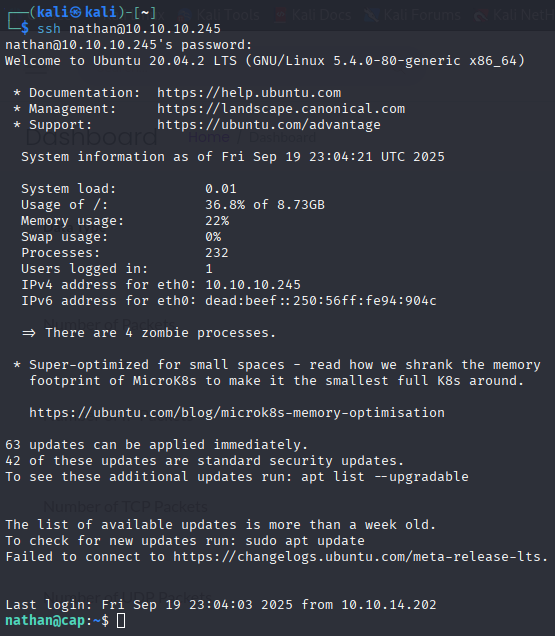 Fig. Acceso por SSH
