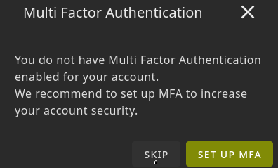Fig. MFA Login SysReptor