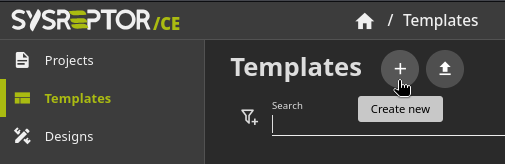 Fig. SysReptor - Create Template