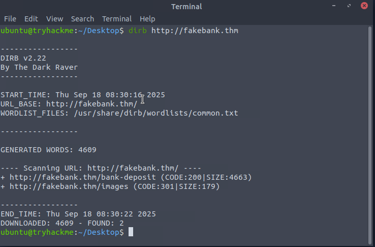 Fig. TryHackMe - Cyber Security 101
