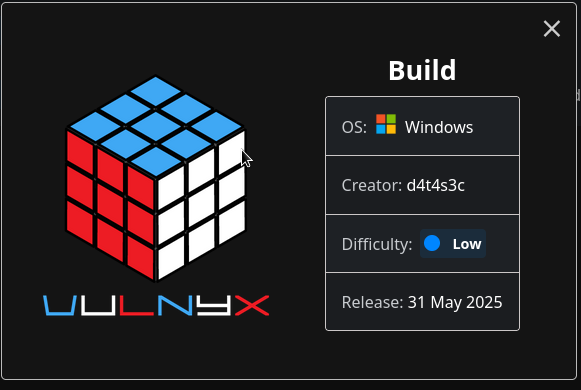 Fig. Card VulNyx Build