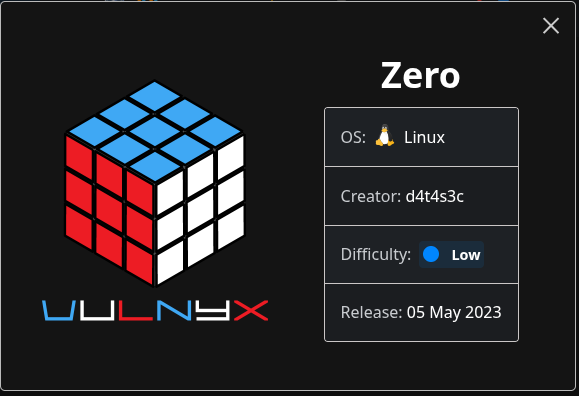 Fig. Card VulNyx Zero