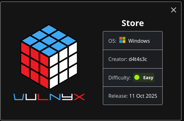Fig. Card VulNyx Store